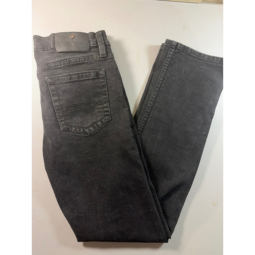 Cody James Jeans Mens 31x34 Black Denim Straight Leg Stretch Western Workwear